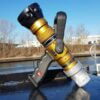 AWG fire hose nozzle - brass