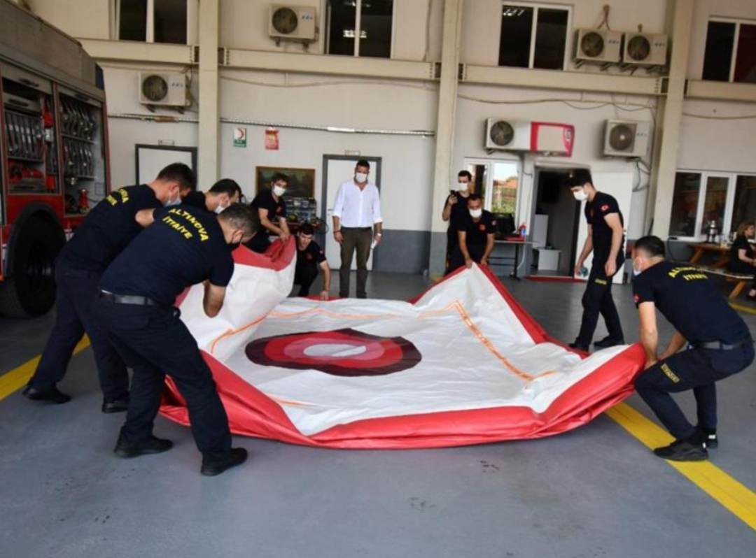Sonmez Rescue Safety Cushion 16 training