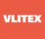 Vlitex logo on red background